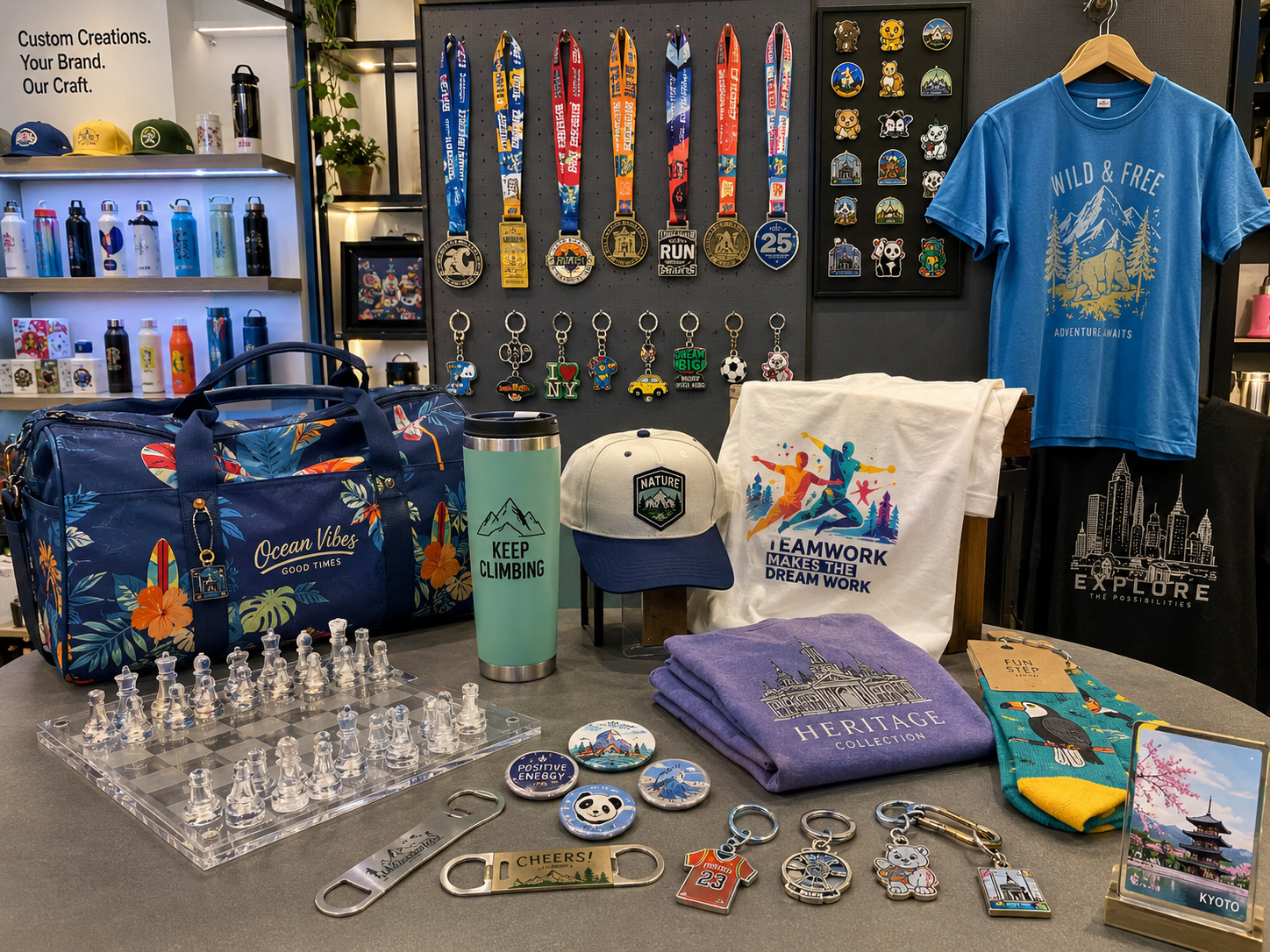 Theme park merchandise collection