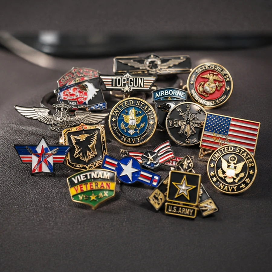 Badges & Pins custom merchandise